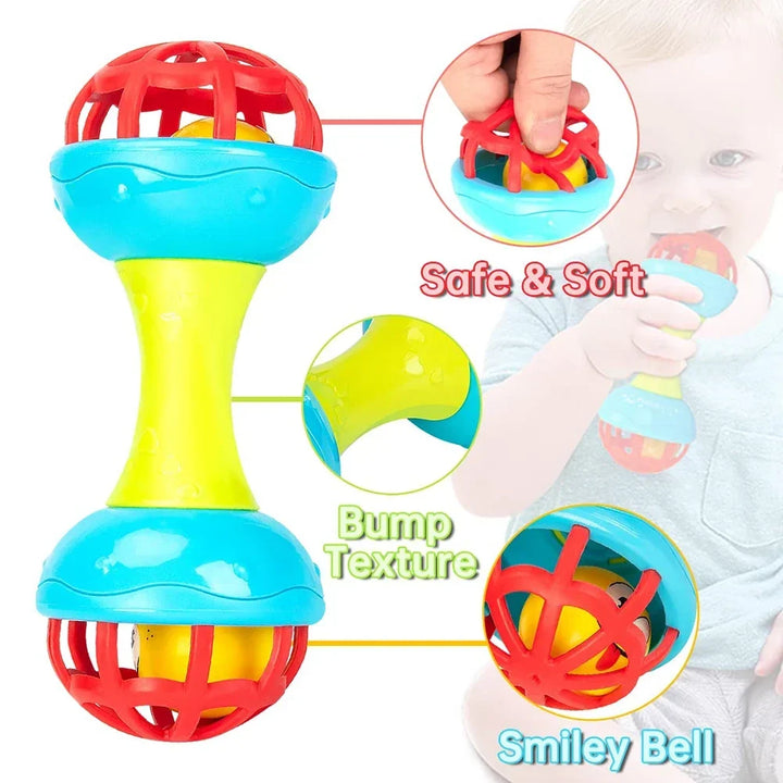 Baby Rattle Ball Newborn Sensory Toys Soothing Gift