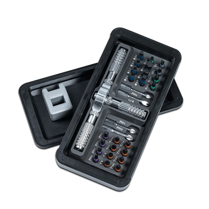 Screwdriver Bit Set Magnetic Chrome-Vanadium Steel Hand Tool Kit For Home Repairs Fall 2025 Gift Idea