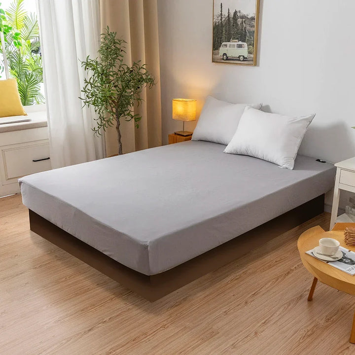 Earthing Grounding Fitted Sheet Cotton Silver Plug Included