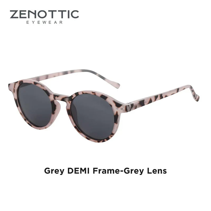 Polarized Sunglasses Round Retro Unisex Eyewear Summer 2026 Trend UV400 Protection