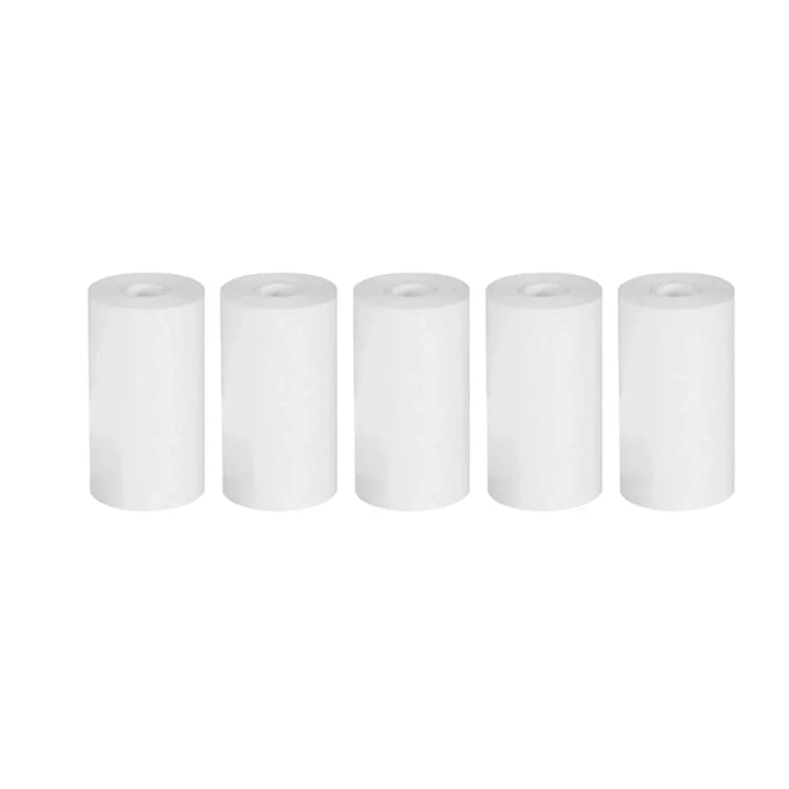 5pcs Mini Thermal Label Paper for Printer, 5.7x2.5cm