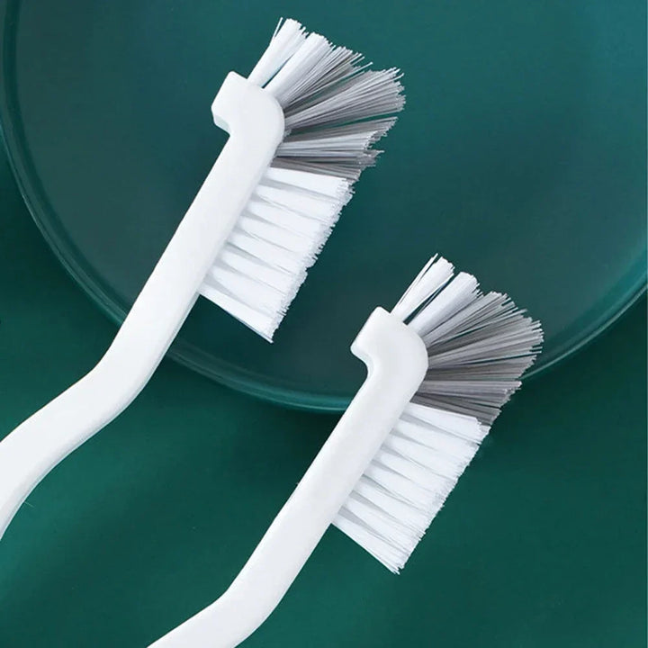 Long Handle Sink Brush for Household Cleaning - Cup Brush with Elbow Design