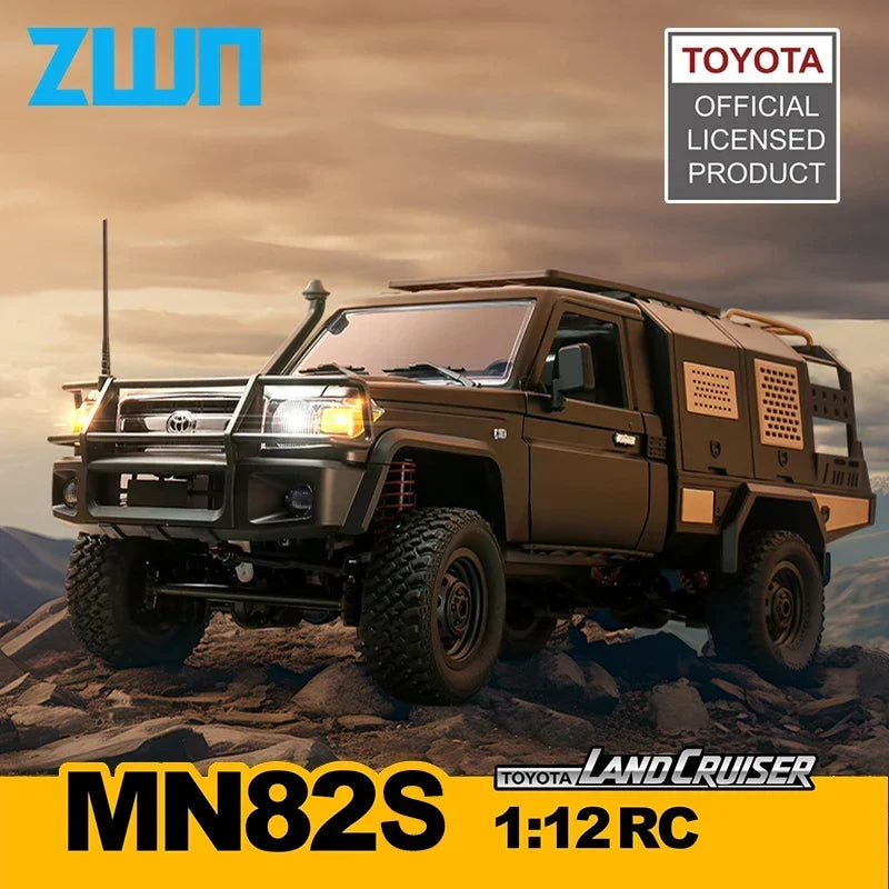 Remote Control Car 1/12 Scale 4WD Off Road RC Pickup Truck Toy For Kids Christmas Gift