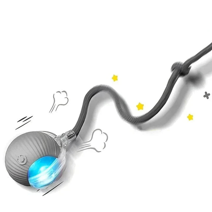 Automatic Rolling Ball Cat Toy - Interactive Mouse Imitation for Cat Training