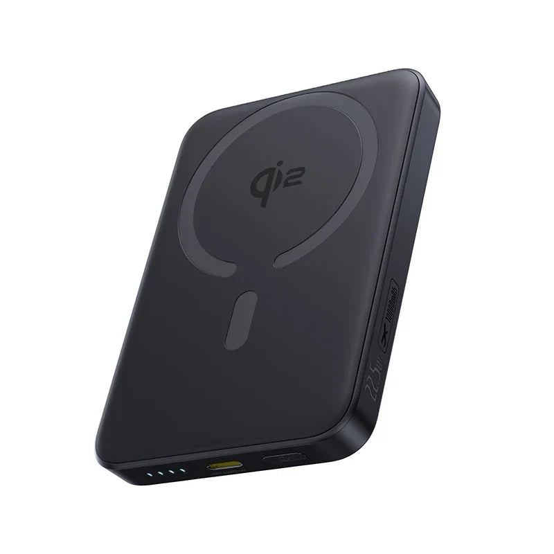 Qi2 Magnetic Power Bank 10000mAh – 15W Wireless &amp; 22.5W USB-C Charging for iPhone &amp; Samsung 2026