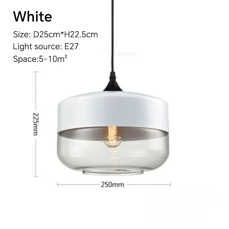 Pendant Light Glass Chandelier E27 For Dining Room Cafe Hotel Living Room Kitchen Island Modern Farmhouse Fall 2026