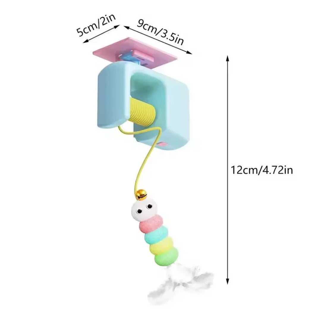 Rechargeable Cat Toy Interactive Hanging Door Bird Toy With Elastic Rope Stress Relief For Cats TikTok Viral Fall 2026