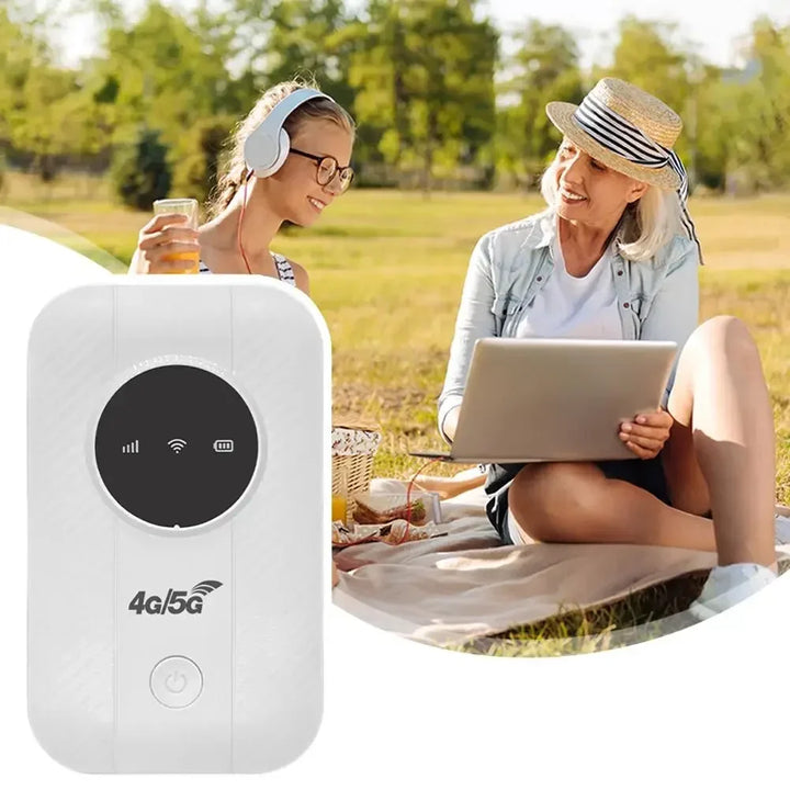 Portable WiFi Router Travel Hotspot High Speed Compatible With 4G/5G SIM Card Required Back to School 2026