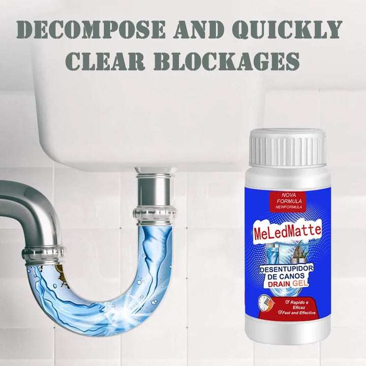 Drain Cleaner Gel Powerful Pipe Dredging Agent For Fast Sewer Unclogging 2026 Home Cleaning Trend