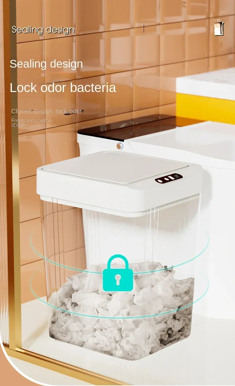 Sensor Trash Can Automatic Waste Bin Home 2025 Hands Free