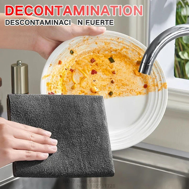 Microfiber Cleaning Cloth Thickened Glass Cleaning Rag TikTok Viral Fall 2025 Gift Streak Free Reusable