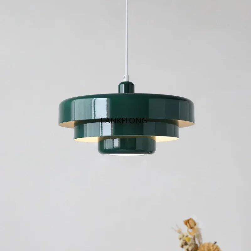 Pendant Lamp Retro Danish Chandelier - Fall 2026 Decor for Cafes and Homes, Cozy Ambient Lighting