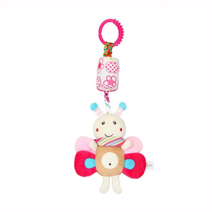 Baby Rattle Hanging Plush Toy Newborn Sensory Toys Gift