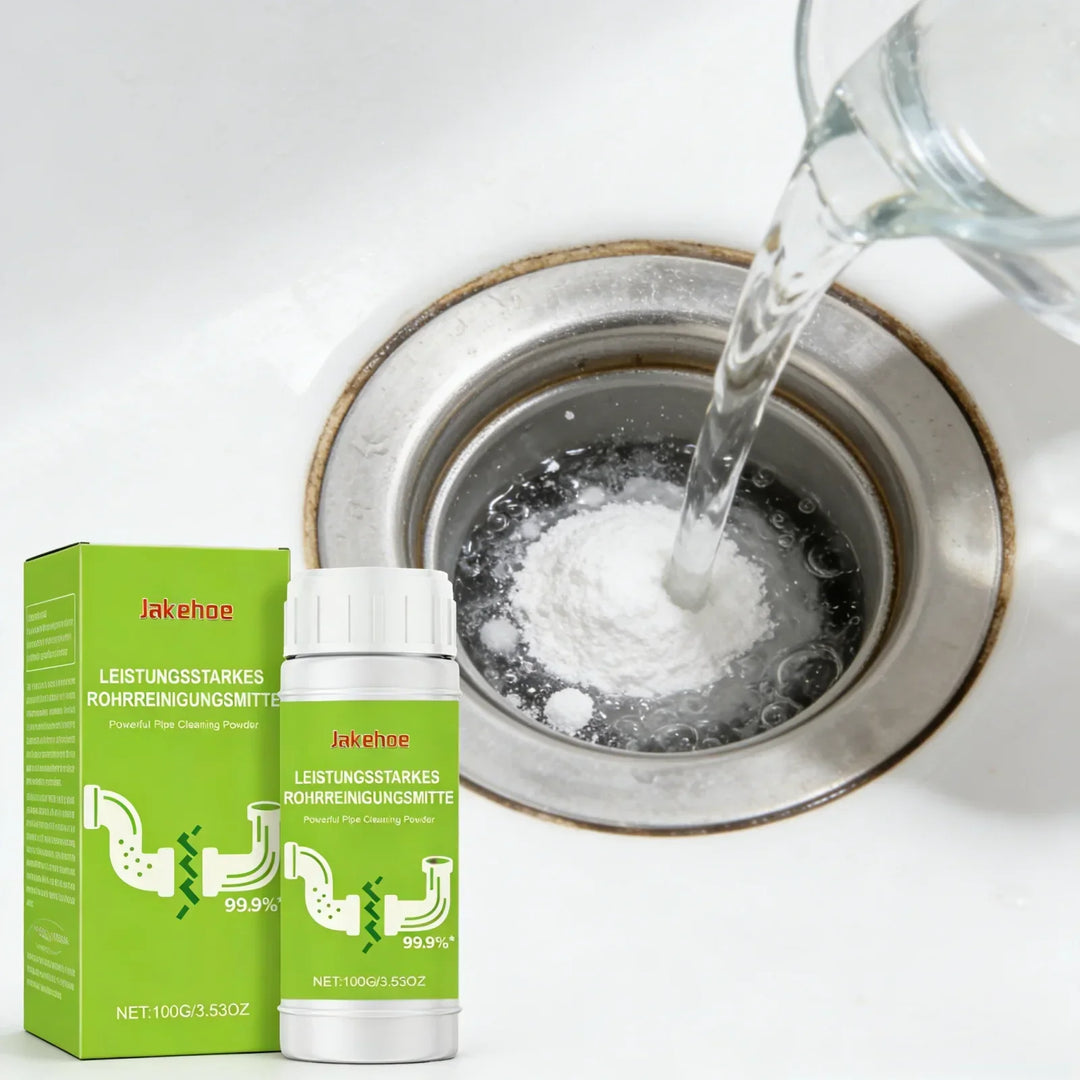 Drain Cleaner Powder 100g Noncorrosive Deodorizing Pipe Cleaner For Bathroom Kitchen Sinks Fall 2026 Home Maintenance
