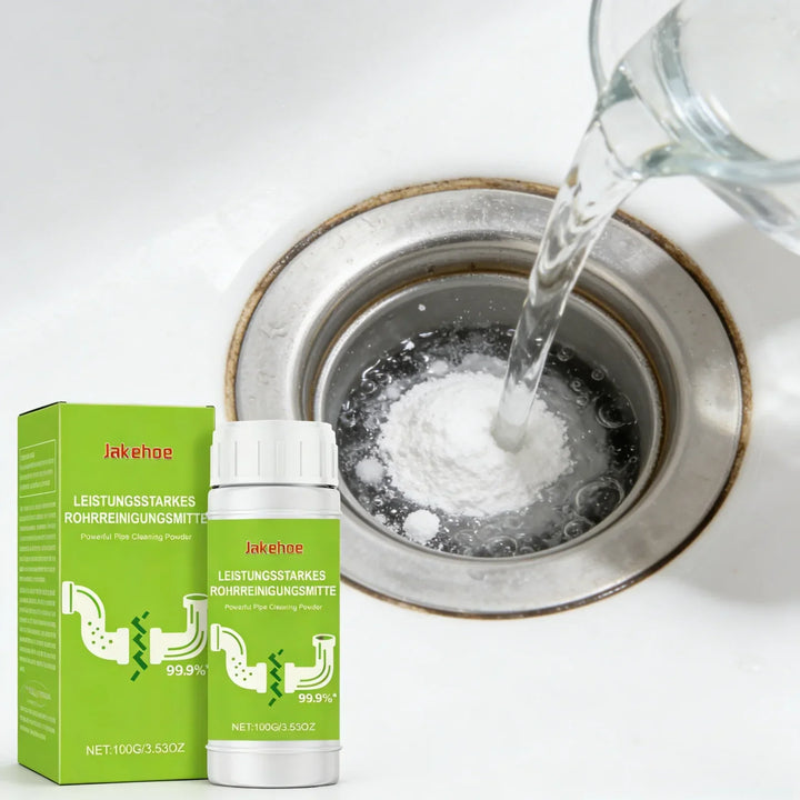 Drain Cleaner Powder 100g Noncorrosive Deodorizing Pipe Cleaner For Bathroom Kitchen Sinks Fall 2026 Home Maintenance