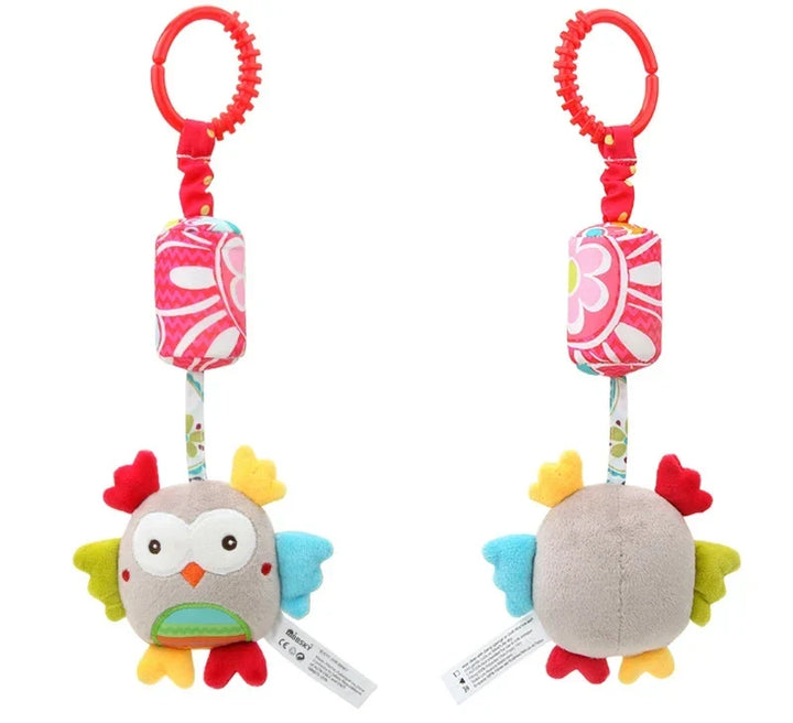 Baby Rattle Hanging Plush Toy Newborn Sensory Toys Gift