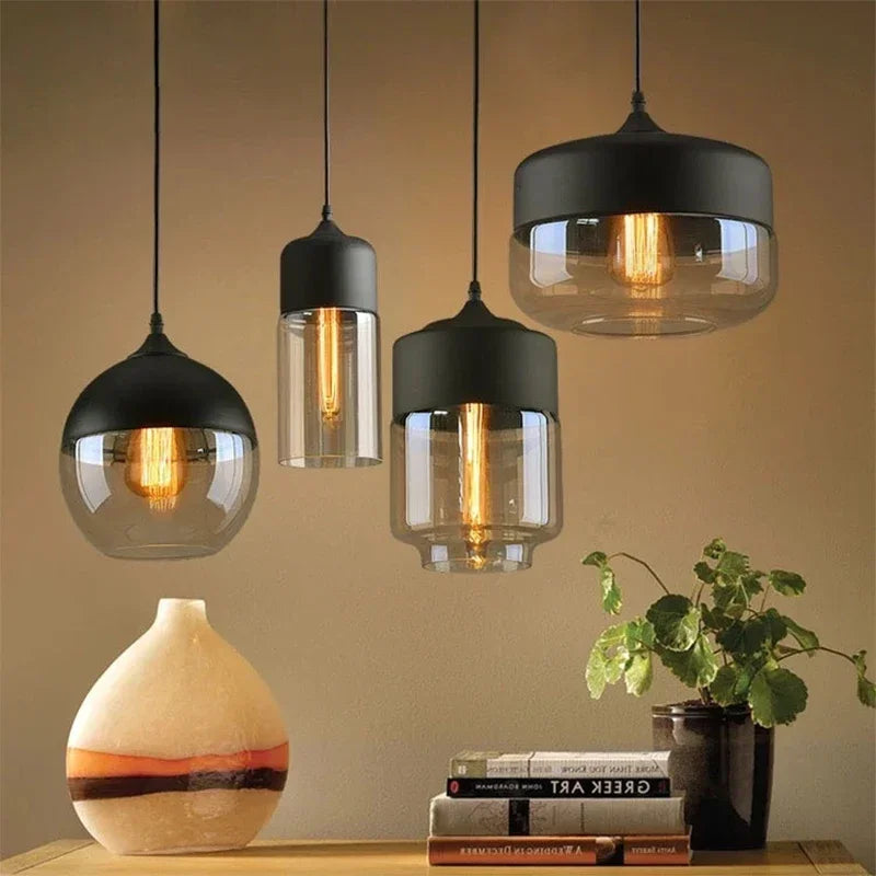 Pendant Light Glass Chandelier E27 For Dining Room Cafe Hotel Living Room Kitchen Island Modern Farmhouse Fall 2026