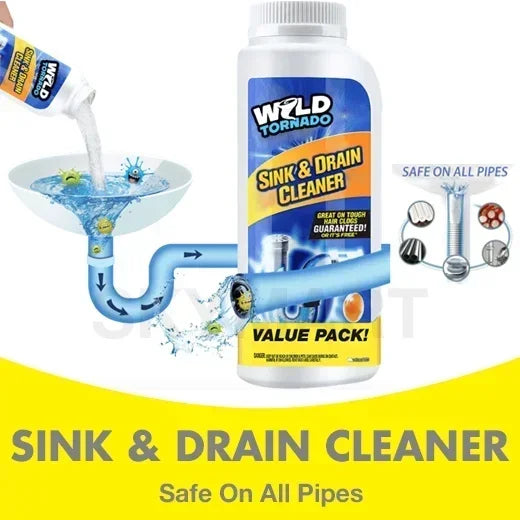 Drain Cleaner Liquid Sink And Pipe Cleaner Fall 2026 Home Maintenance Safe On All Pipes