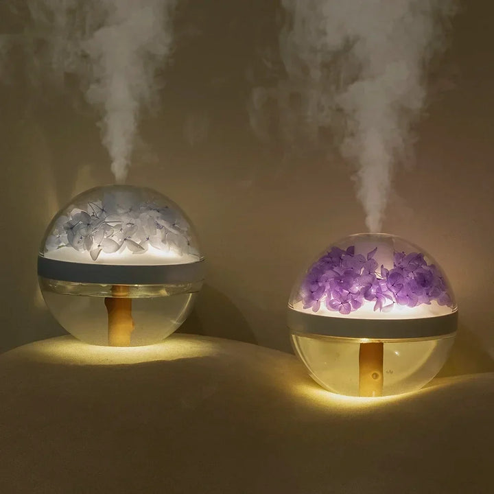 270ML Air Humidifier USB Rechargeable with LED Light Mist Maker