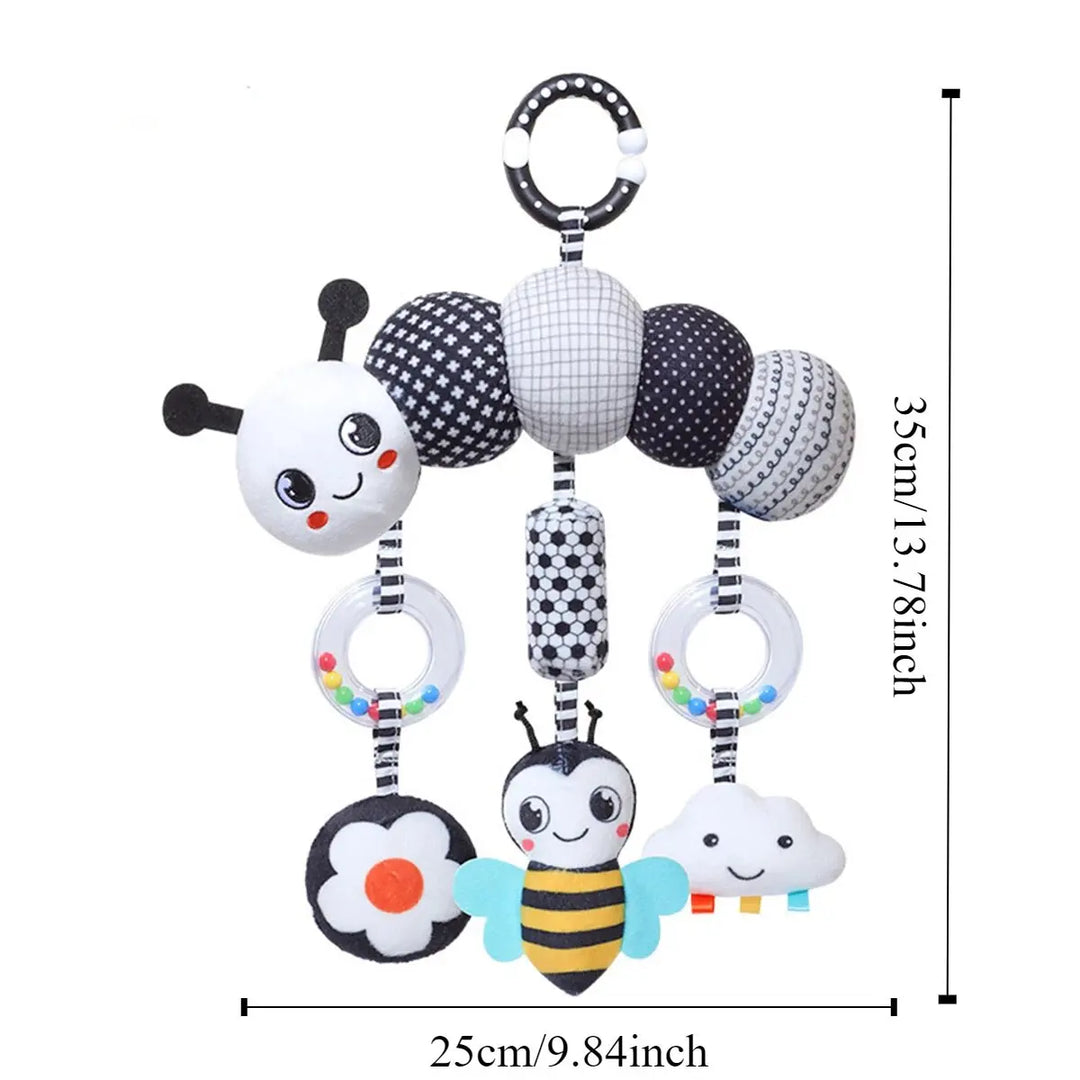 Baby Rattle Stroller Hanging Toy Newborn Sensory Toys