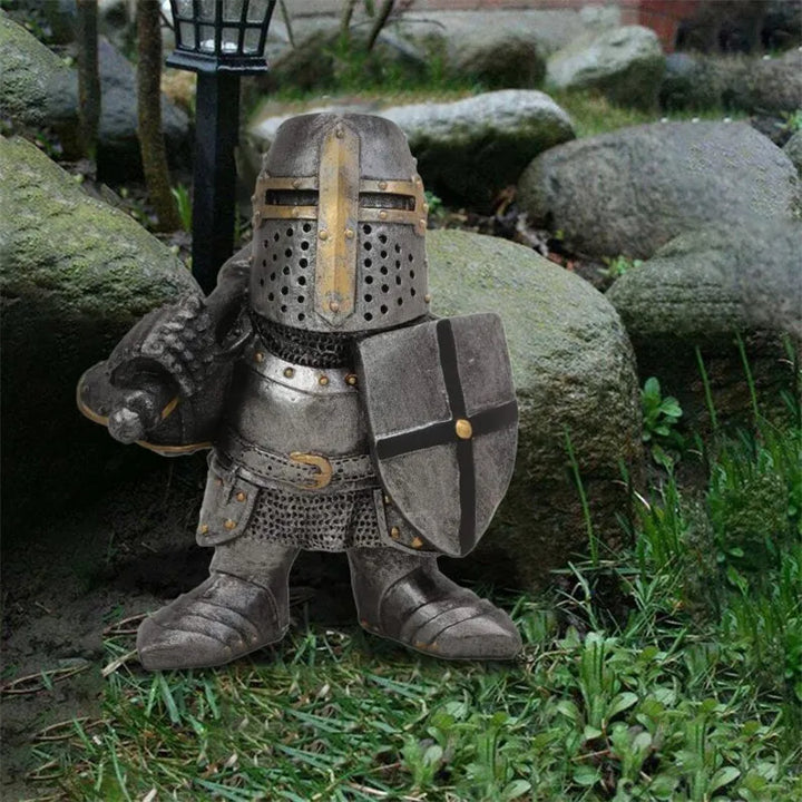 Knight Garden Statue Set Medieval Garden Decor Gnomes Collection Autumn 2026 Trend