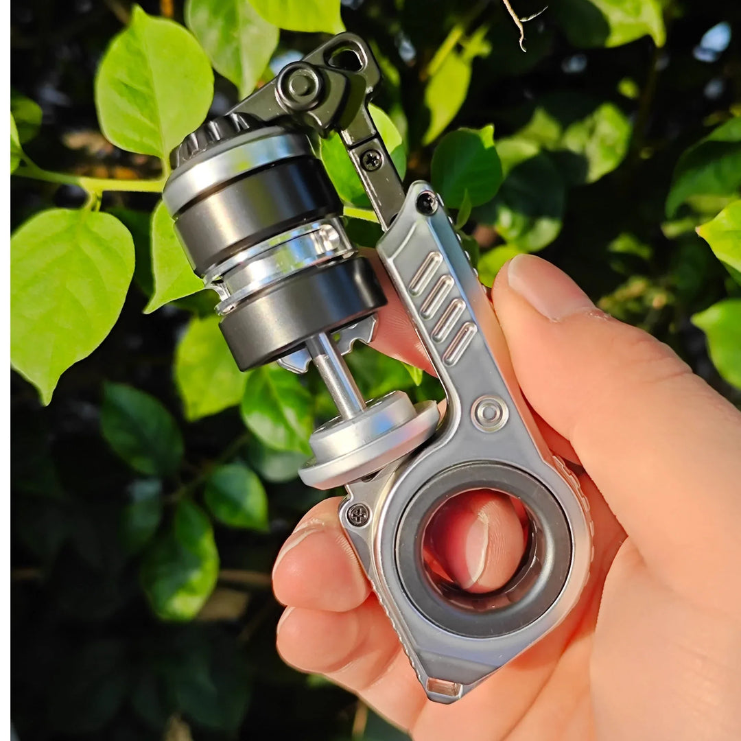 EDC Metal Fidget Slider Set – Tuning Fork Magnetic Ratchet Cybercore Desk Stress Relief Toy 2026