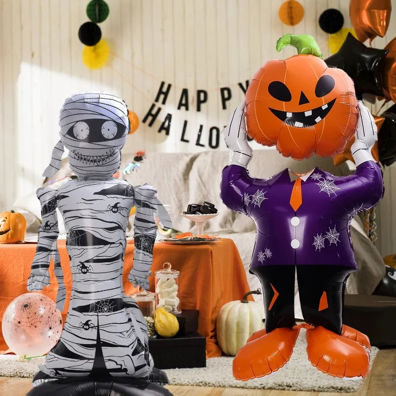 Halloween Balloons Giant Foil Standee Party Decor 2025