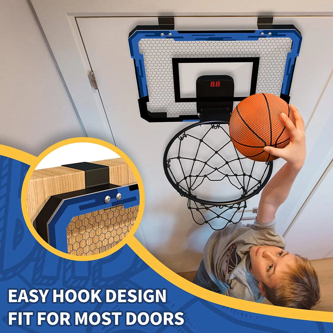 Basketball Hoop For Kids Wall Mounted Mini Backboard Set Indoor Outdoor Play Back To School 2026 Gift