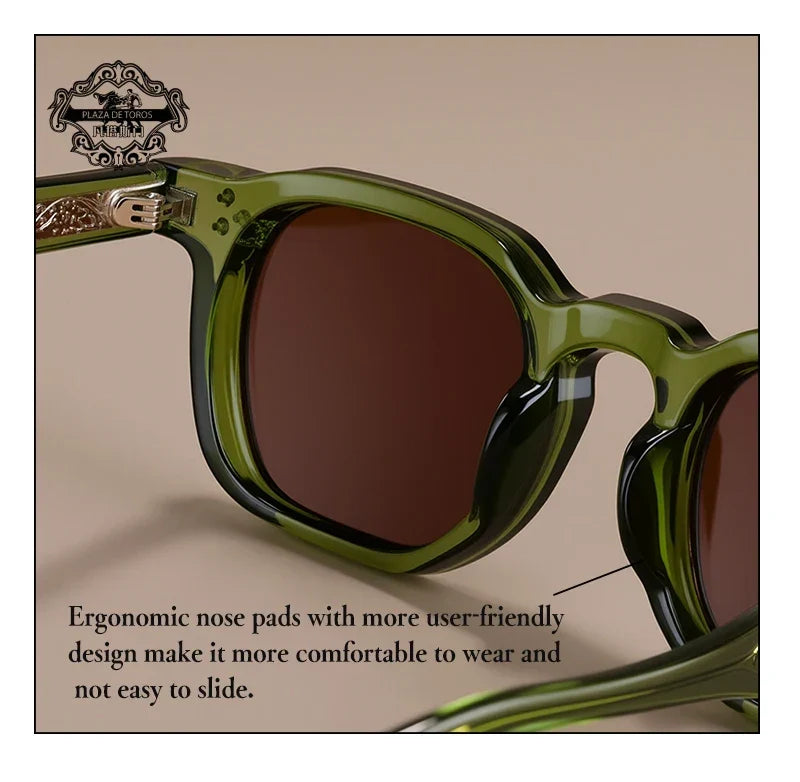 Sunglasses TR90 Frame Retro Rivets Style Unisex Polarized UV400 Summer 2026 Gift Idea