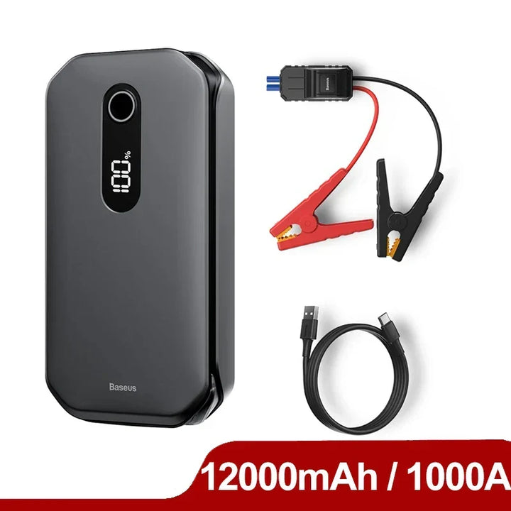 Car Jump Starter 800A Portable Power Bank For Auto Emergency Booster, Fall 2025 Road Trip Ready