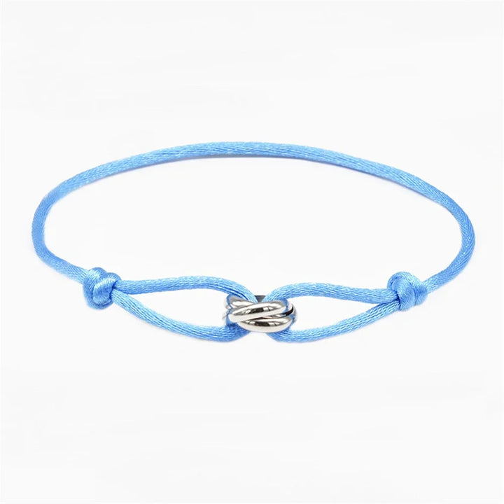Bracelet Rope Chain Wrap Bracelet Adjustable Unisex jewelry 3 Metal Buckle Fall 2026 Trend Gift