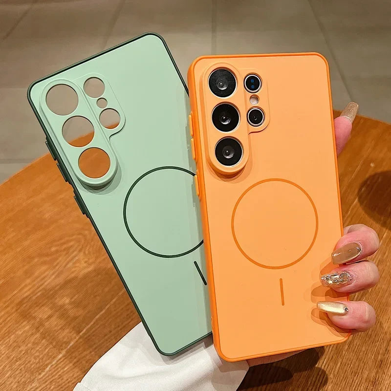 Magnetic TPU Phone Case Durable PC TPU Multi Model Compatible Fall 2026 Trend Gift Idea
