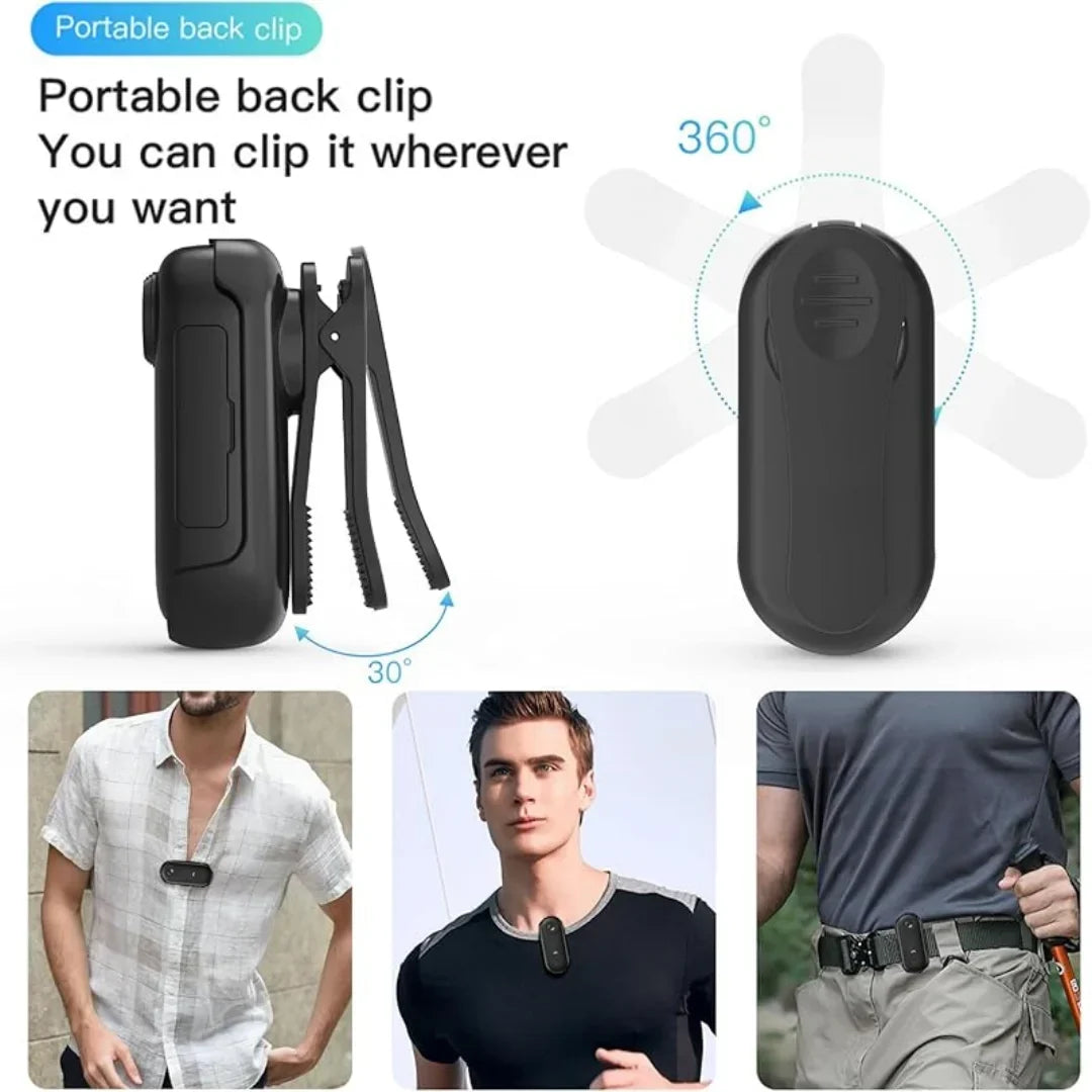 Mini Waterproof Action Camera with WiFi - Magnetic Body Chest Recorder 1080P Sports POV Helmet Cam