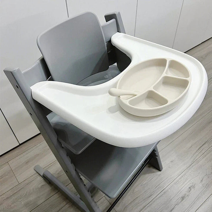 High Chair Tray Plate Baby Feeding Accessory Eco Friendly Tray For Easy Cleanup Fall 2026 Trend