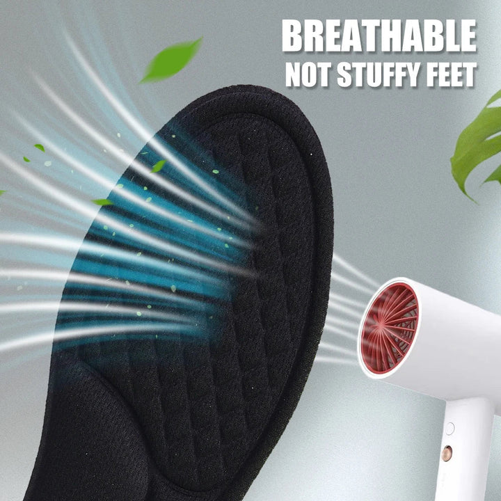 Memory Foam Orthopedic Insoles 12 Pack Antibacterial Plantar Fascia Insole
