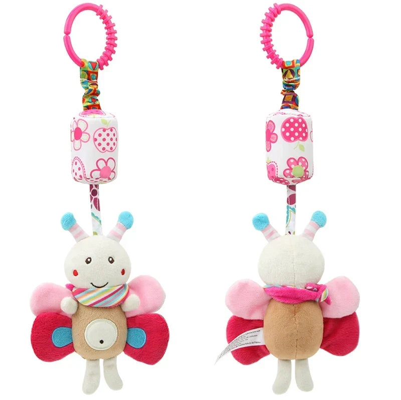 Baby Rattle Hanging Plush Toy Newborn Sensory Toys Gift
