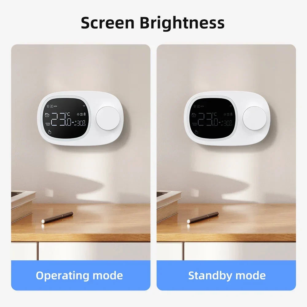 Smart Thermostat WiFi Boiler Controller Alexa Google Home Compatible Remote Temperature Energy Saving Fall 2025