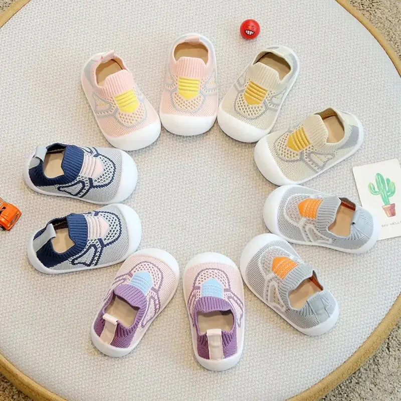 Baby Walking Shoes Soft Bottom Non-slip for 1-3 Years, Spring and Autumn Children&