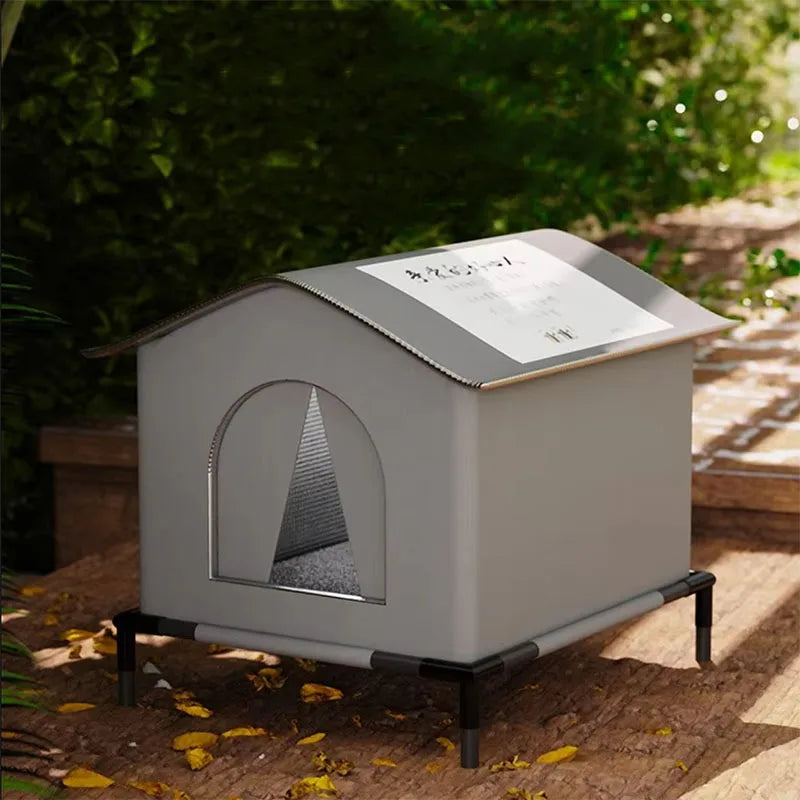 Pet House Waterproof Outdoor Shelter For Small Dogs And Cats Foldable Winter 2026 Warm Cave Bed Washable