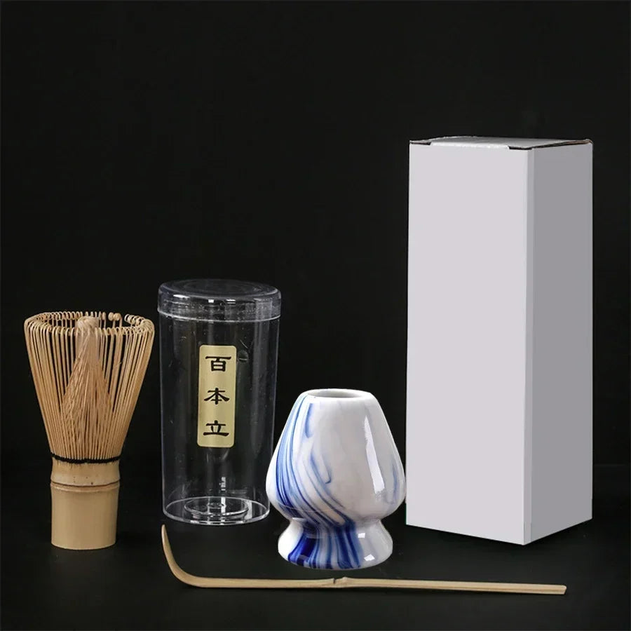 Matcha Bamboo Tea Set 3Pc Japanese Tea Tools Eco Friendly