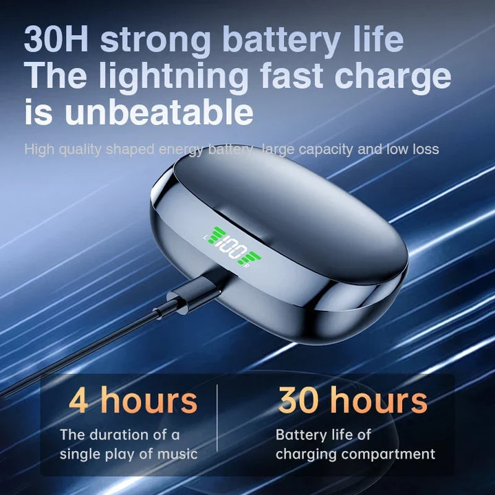 AI Translation Earphones Wireless Ear Hook Bluetooth