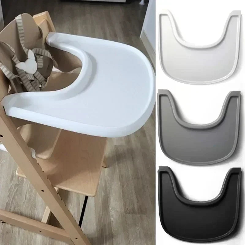 High Chair Tray Plate Baby Feeding Accessory Eco Friendly Tray For Easy Cleanup Fall 2026 Trend
