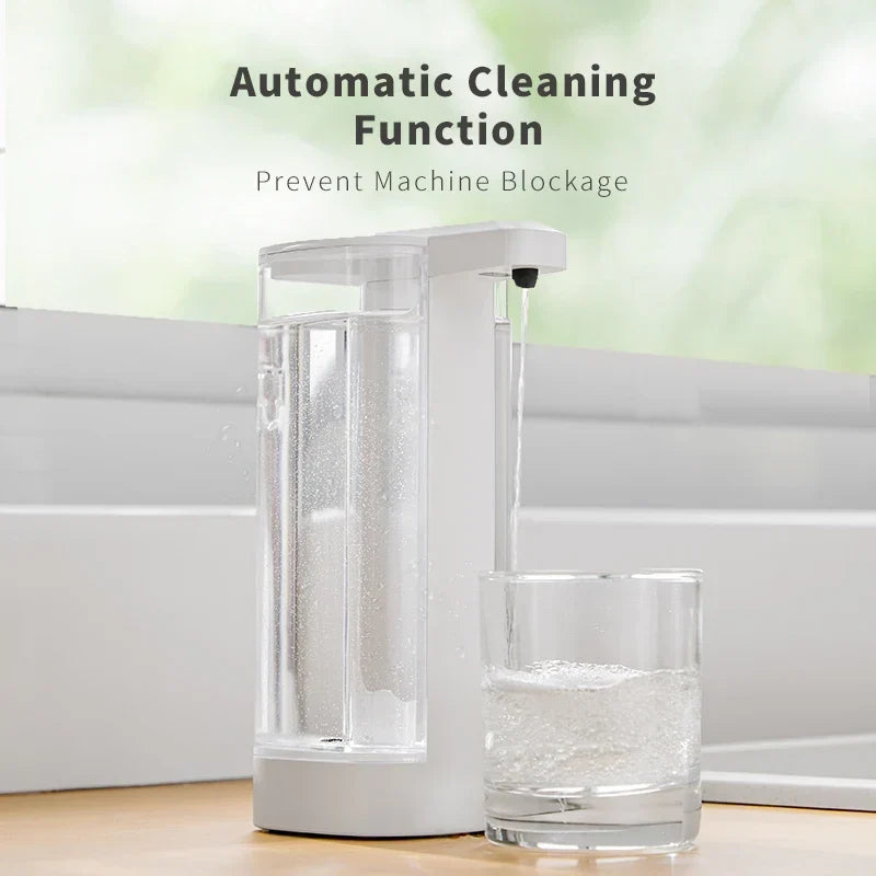 Automatic Dishwashing Machine Sensor Hand Sanitizer Dispenser - Intelligent Kitchen Soap Dispenser with Adjustable Liquid Output