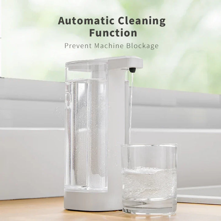 Automatic Dishwashing Machine Sensor Hand Sanitizer Dispenser - Intelligent Kitchen Soap Dispenser with Adjustable Liquid Output