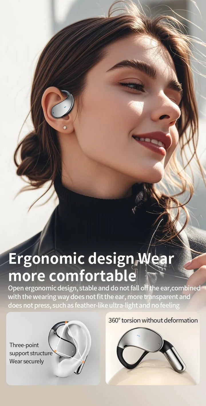 AI Voice Translator Earbuds Mini Wireless Stereo Travel