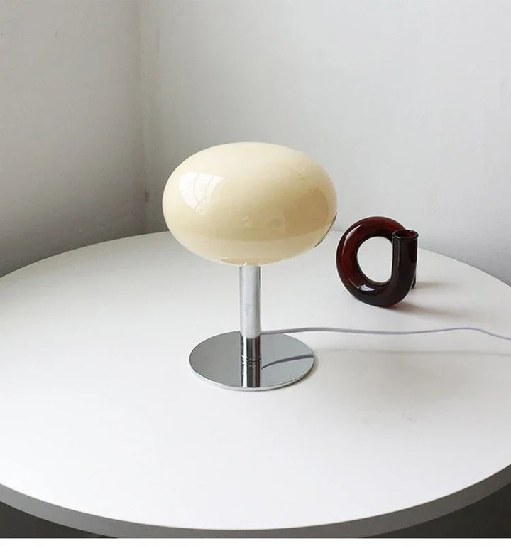 Macaron Glass Table Lamp Trichrome Night Light Eye Guard