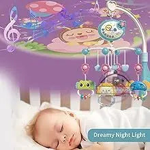 Musical Baby Mobile Projection Remote Newborn Sensory Toys