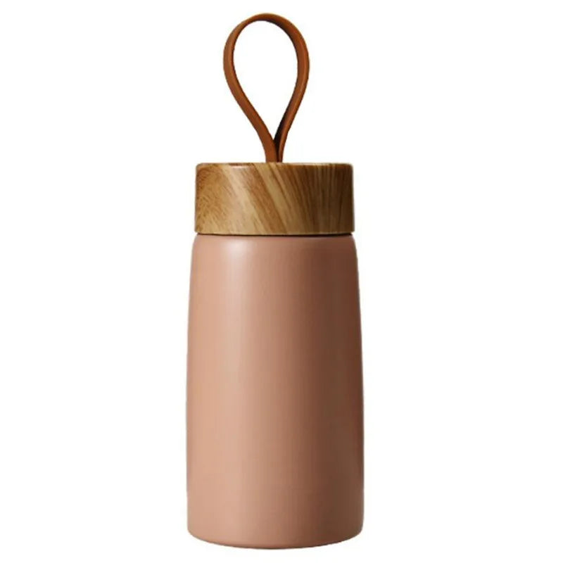 260ml Insulated Coffee Mug - 304 Stainless Steel Travel Tumbler, Portable Thermal Flask for Hot Drinks, Mini Water Bottle