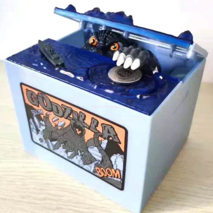 Godzilla Bank Money Box for Kids - Family Decoration Birthday Gift