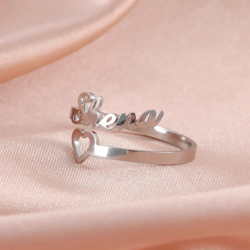 Name Ring Custom Double First Names jewelry For Couples Personalized Gift TikTok Viral Fall 2026